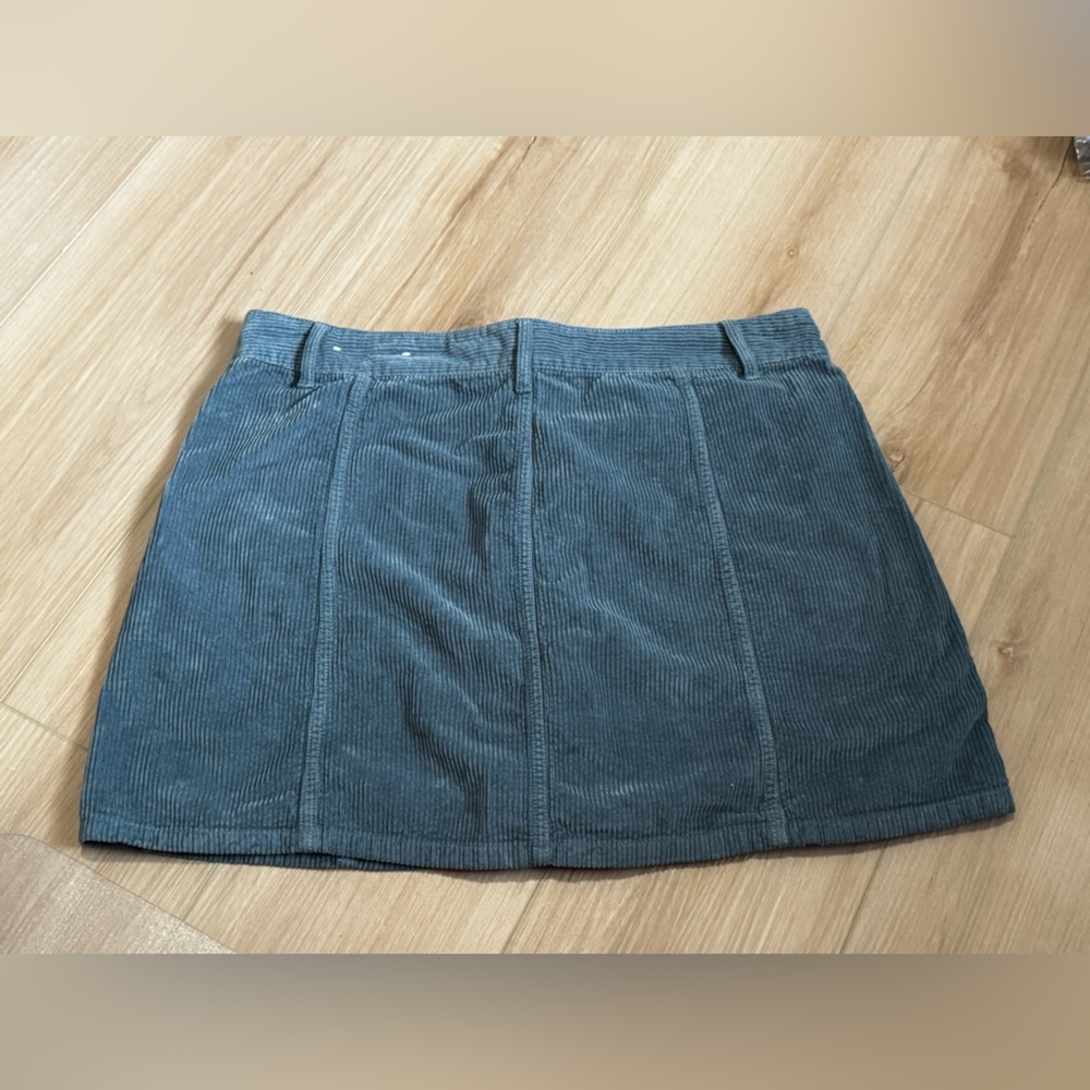 American Eagle Outfitters Hi-Rise A-Line Corduroy Mini Skirt size 14